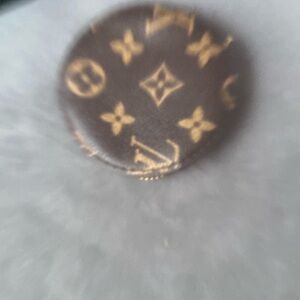 Louis Vuitton Monogram Button
